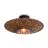 Good&Mojo Luce da soffitto Bali Bambù Nero S | Adatto per 1x E27 