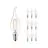 Confezione Multipack 10x Philips Corepro LED Candela E14 Piegato-tip Filamento Chiara 2W 250lm - 827 Bianco Molto Caldo | Sostitutiva 25W