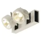 SLV Kalu Doppio Parete e Luce da soffitto Aluminium Bianca 31W 2000lm - 830 Luce Calda -  | Dimmerabile 