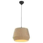 Nordlux Dicte 40 Luce Pendente Tessuto Beige| Adatto per 1x E27