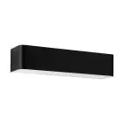 Eglo Luce Da Parete Sania 4 Aluminium Nero Bianca 12W 1400lm - 830 Luce Calda -  | IP20 
